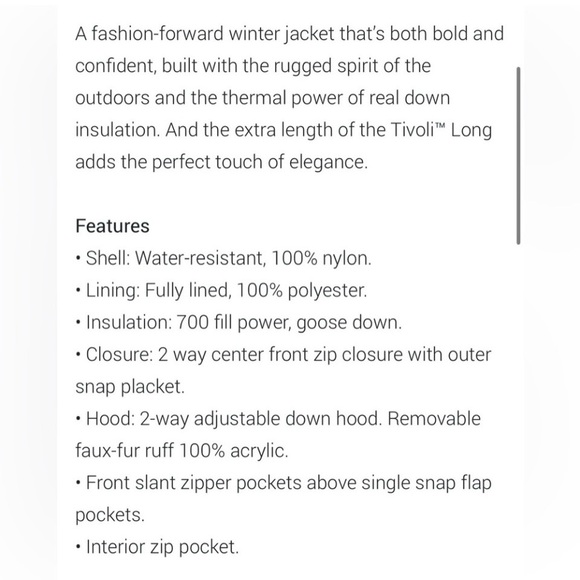 Black Sorel Tivoli Mid-length Down Puffer Coat - Picture 10 of 14